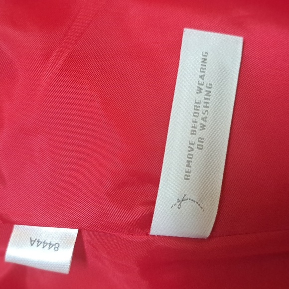 ANN TAYLOR MINI SKIRT -CoralPink & White. NWOT - Picture 7 of 9